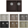Мойка OMOIKIRI KATA 55-2-U-GR Artgranit/Leningrad Grey 4993390